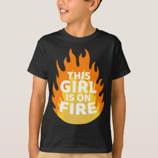Camiseta Este Chica Está En Fuego - Emancipación El Poder D