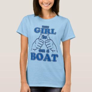 Camiseta Este Chica está en un bote