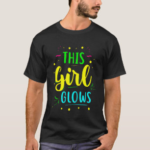 Camiseta Este Chica luce la fiesta de cumpleaños de los año