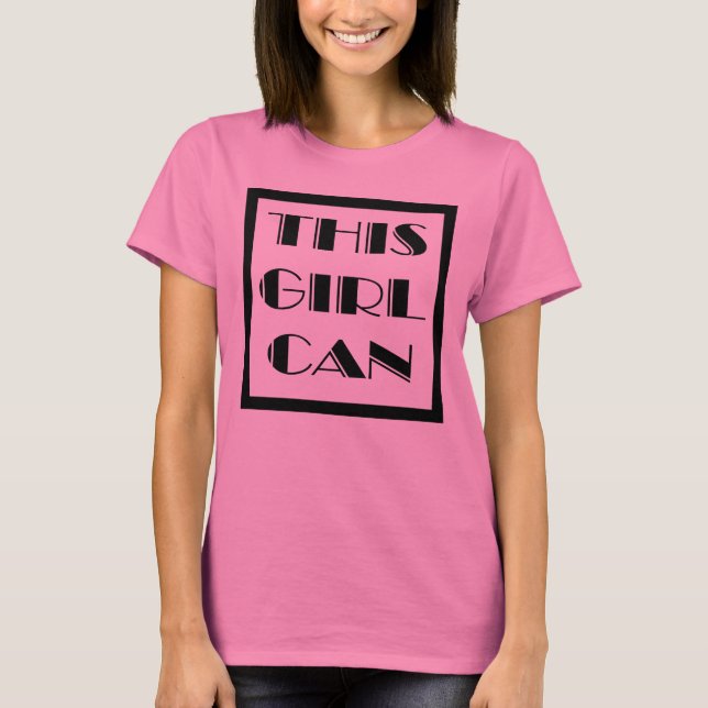 Camiseta Este Chica puede (Anverso)