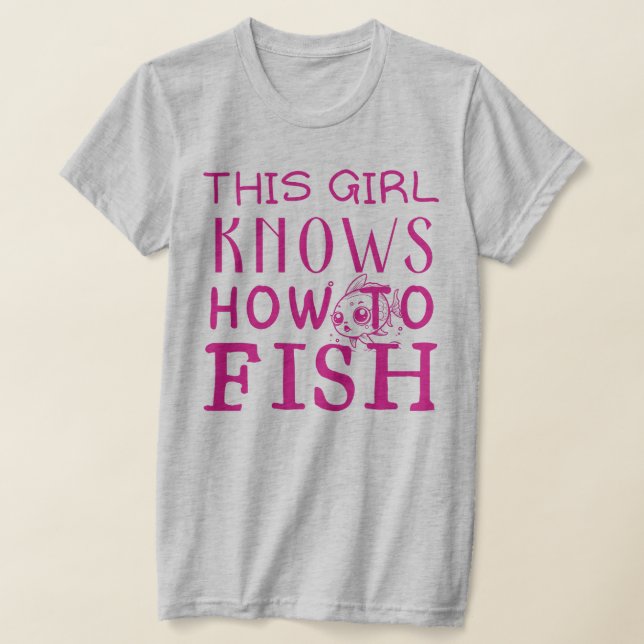 Camiseta Este Chica sabe pescar (Distribución)