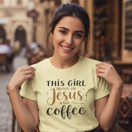 Camiseta Este Chica se enfrenta a Jesús y a los cristianos