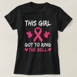 Camiseta Este Chica tiene que sonar el cáncer de mama Bell