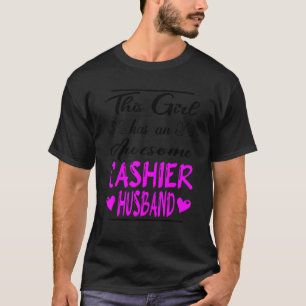 Camiseta Este Chica tiene un asombroso marido de cajero