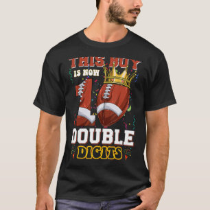Camiseta Este chico ahora 10 dígitos dobles en el fútbol ha