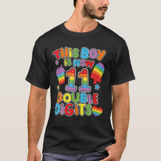 Camiseta Este Chico Ahora Tiene 11 Dígitos Dobles, 11º Naci