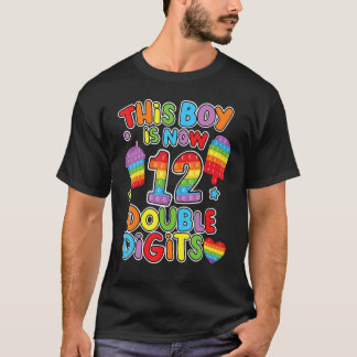 Camiseta Este Chico Ahora Tiene 12 Dígitos Dobles, 12 Años