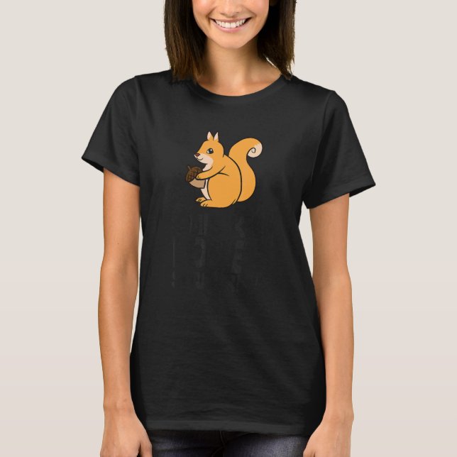 Camiseta Este chico ama a las ardillas (Anverso)