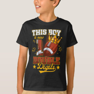 Camiseta Este chico es ahora 10 dígitos dobles cumpleaños d