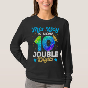 Camiseta Este Chico Es Ahora Un Niño De Cumpleaños De Dos D