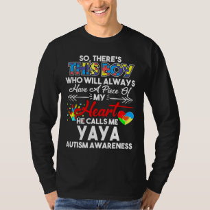 Camiseta Este Chico Me Llamó Yaya Autism Awareness Team