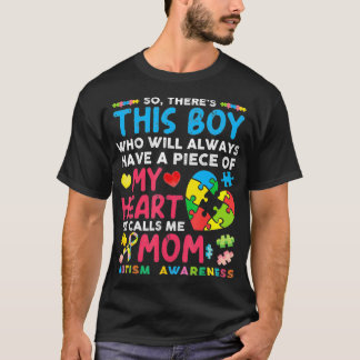 Camiseta Este Chico Que Él Me Llama Conciencia Del Autismo