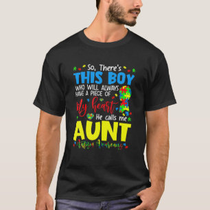 Camiseta Este Chico Siempre Tendrá Un Trozo De Mi Tía Del C
