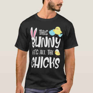 Camiseta Este conejito se pone gracioso en las chichas del
