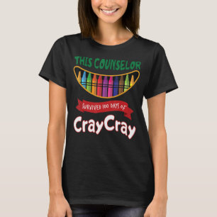 Camiseta Este Consejero Sobrevivió A 100 Días De Grito Grie