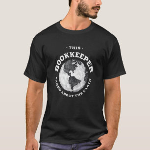Camiseta Este Contador Cuida el Amante de la Naturaleza de 