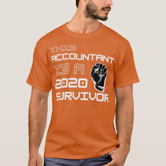Camiseta Este Contador Es Un Sobreviviente Del 2020