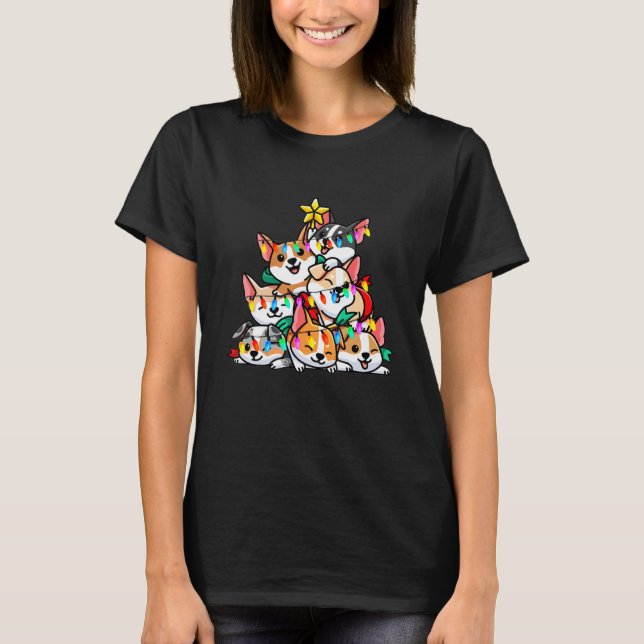 Camiseta Este Corgi Navidad Tee Es Ideal Para Corgi (Anverso)