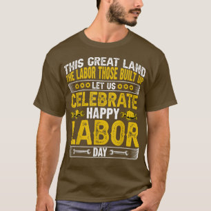Camiseta Este Creat Tira El Trabajo Que Los Construidos Cel