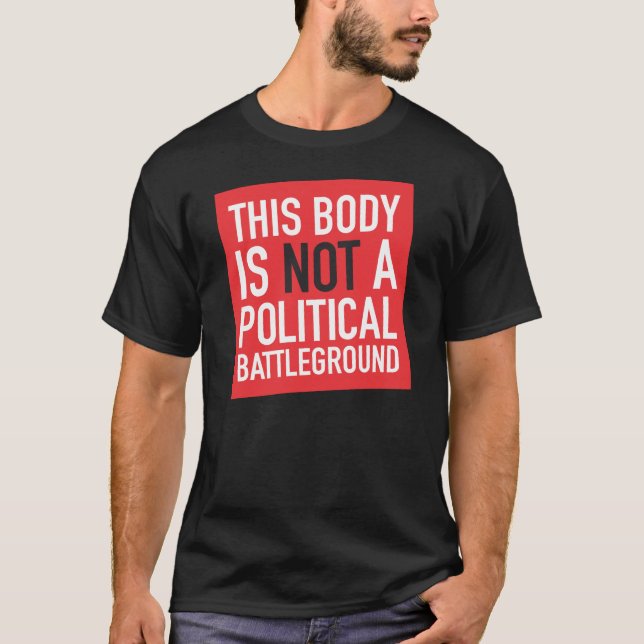 Camiseta Este cuerpo es el mío (Anverso)