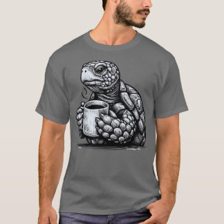 Camiseta este diseño divertido y bonito presenta un tortoi 
