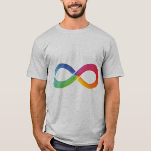 Camiseta Este diseño infinito de arcoiris puede simbolizar 