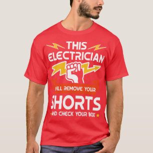 Camiseta Este electricista elimina el gif del técnico de Sh