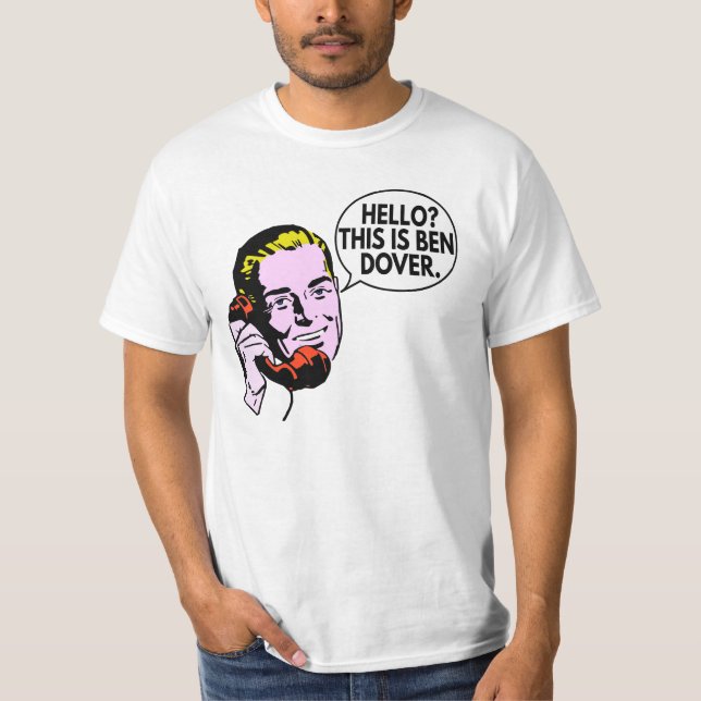 Camiseta Éste es Ben Dover (Anverso)