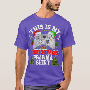 Camiseta Este Es El Amante De Los Videojuegos Pajama De Mis