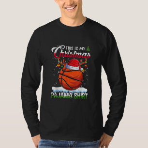 Camiseta Este es el baloncesto de los Camisas Pajama de mis