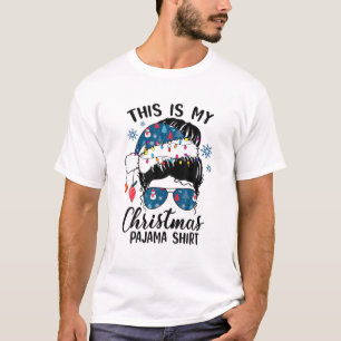 Camiseta Este Es El Bollo Desordenado De Mis Navidades Paja