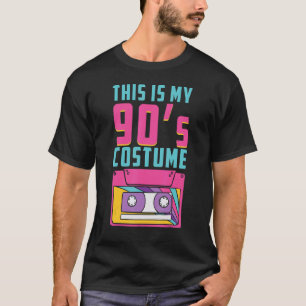 Camiseta Este es el cassette clásico de música de mi disfra