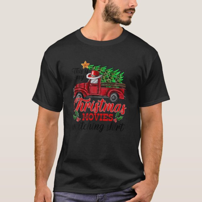 Camiseta Este Es El Cine De Mis Navidades Mirando El Camión (Anverso)