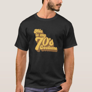 Camiseta Este Es El Disfraz De Mis 70 Amo El Diseño Del Tem