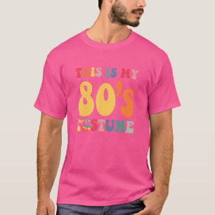 Camiseta Este es el disfraz de mis 80's Groovy Peace Hallow