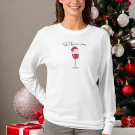 Camiseta Este es el feriado vitivinícola de Santa Hat de te