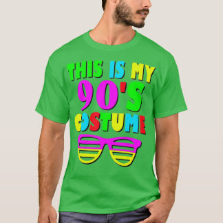 Camiseta Este es el Fiesta de mi disfraz de 90's de los 90'