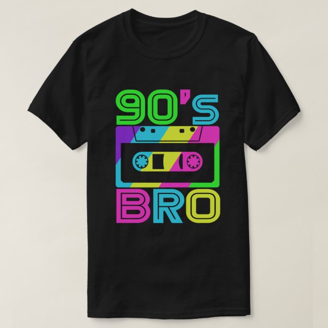 Camiseta Este es el Fiesta de mi hermano Tee 80 de los 90 (Diseño del anverso)