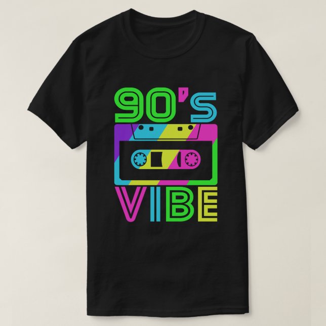 Camiseta Este es el Fiesta de Vibe Tee 80 de mis 90 (Diseño del anverso)
