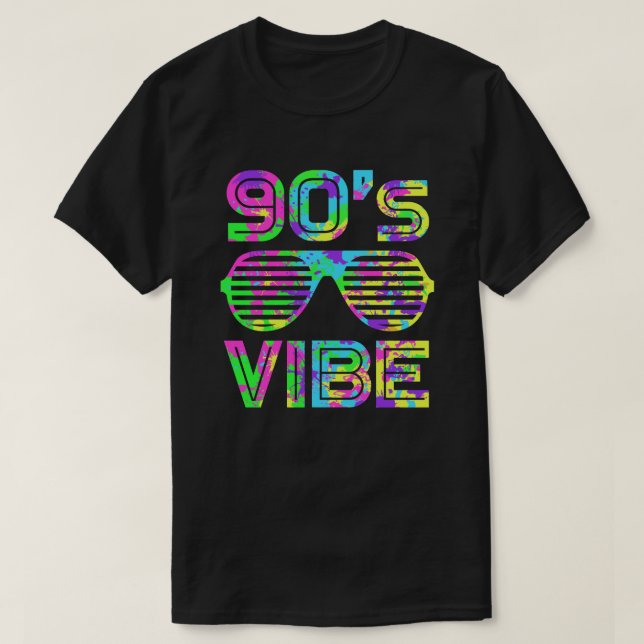 Camiseta Este es el Fiesta de Vibe Tee 80 de mis 90 (Diseño del anverso)