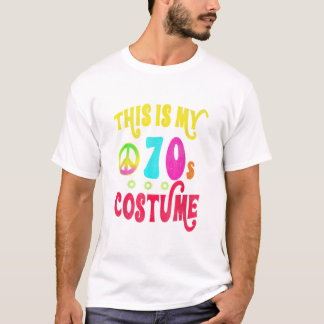 Camiseta Este es el Hallowee de la Paz de los 70 con los di