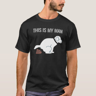 Camiseta Este es el humor de Chiste divertido de mi perro m