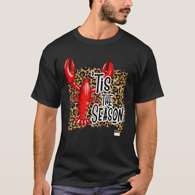 Camiseta Este es el leopardo de las langostas de temporada  (Anverso)