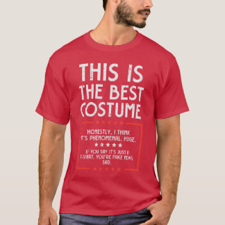 Camiseta Este es el mejor disfraz divertido para hombres y