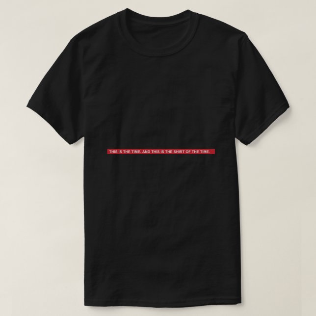 Camiseta ESTE ES EL MOMENTO (Laurie Anderson - Big Science) (Diseño del anverso)