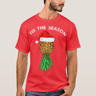 Camiseta Este Es El Navidad De Temporada Pineapple Swinger 