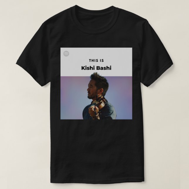 Camiseta Este es el Pegatina de Kishi Bashi (Diseño del anverso)