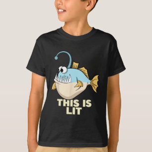 Camiseta Este Es El Pescador Pescador De Los Monstruos De P