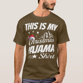 Camiseta Este es el pijama de mis Navidades
