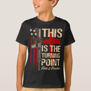 Camiseta Este Es El Punto De Inflexión Fe Cruz Nosotros Ban
